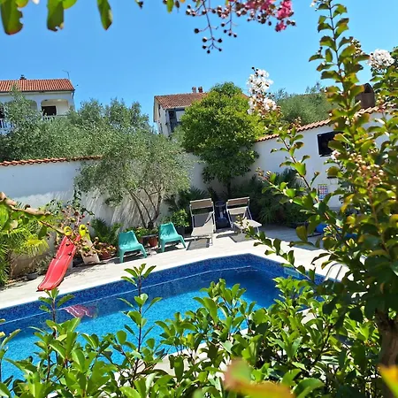 With Private Pool And Arbor Malinska
